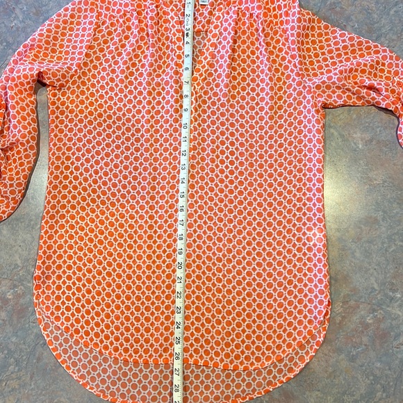 Bright Springy Tacera Semi-Sheer Blouse - Picture 6 of 7